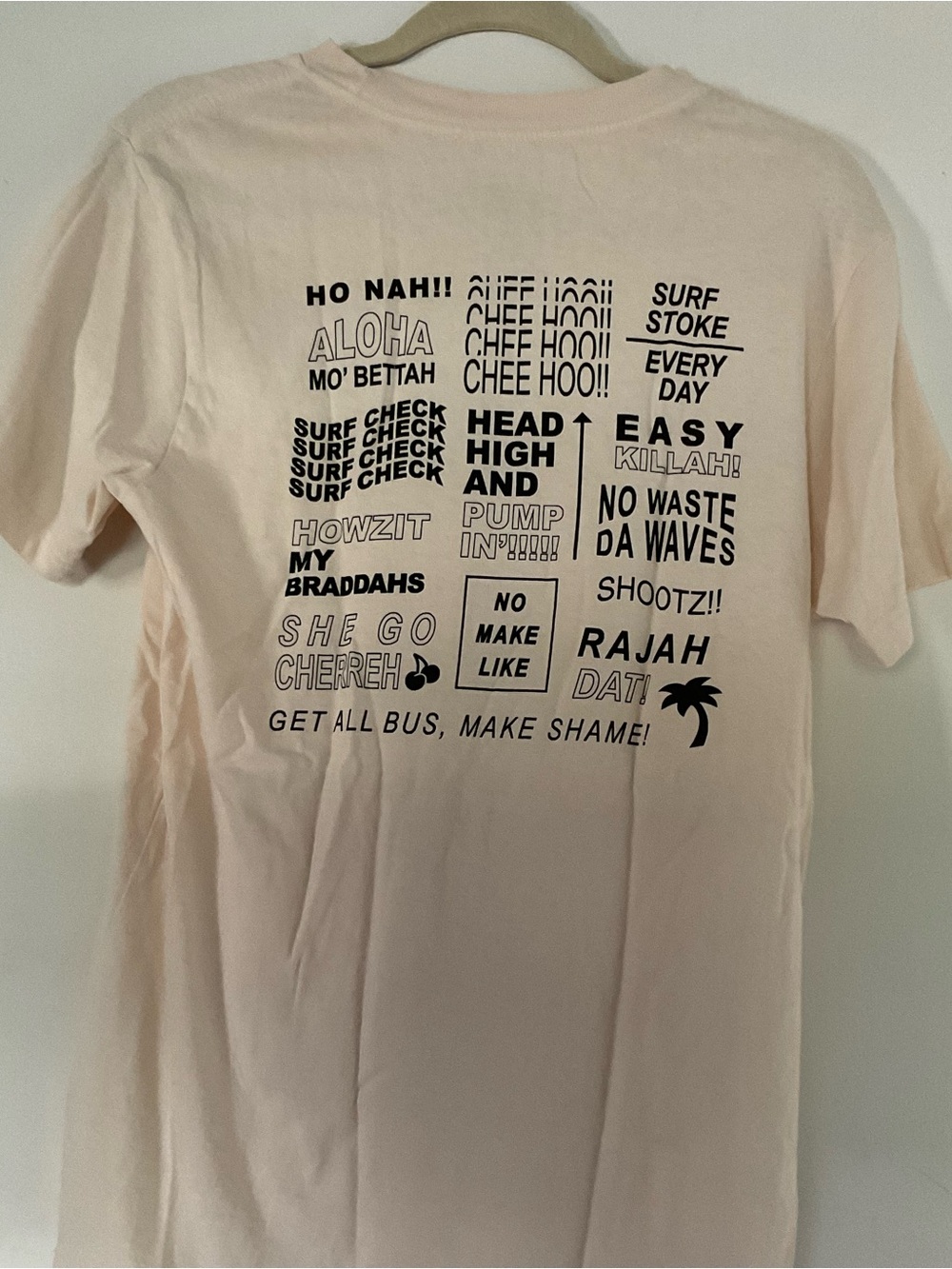 Local Motion Hawaii pidgin phrase short sleeve 
t shirt